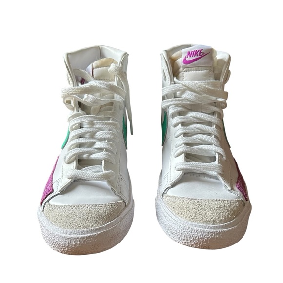 Nike Blazer Mid 77 Women's Multicolor High-Top Sneakers Size 8 - Picture 5 of 10